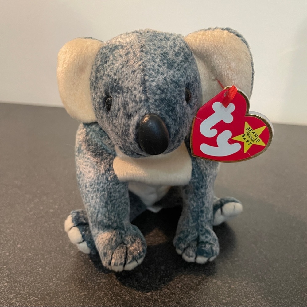 3/$12! Ty Beanie Baby - Eucalyptus the Koala Bear - MWMT!